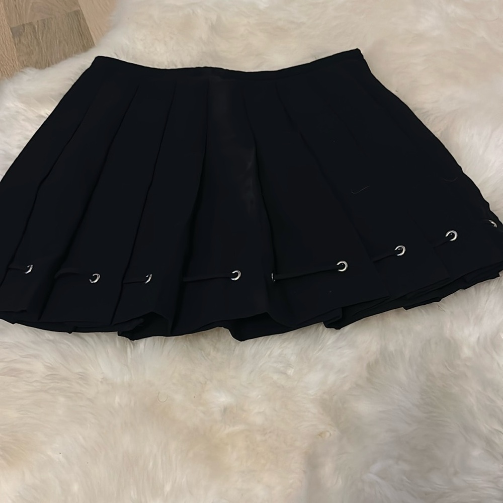 Comme Des Garçons black mini skirt small